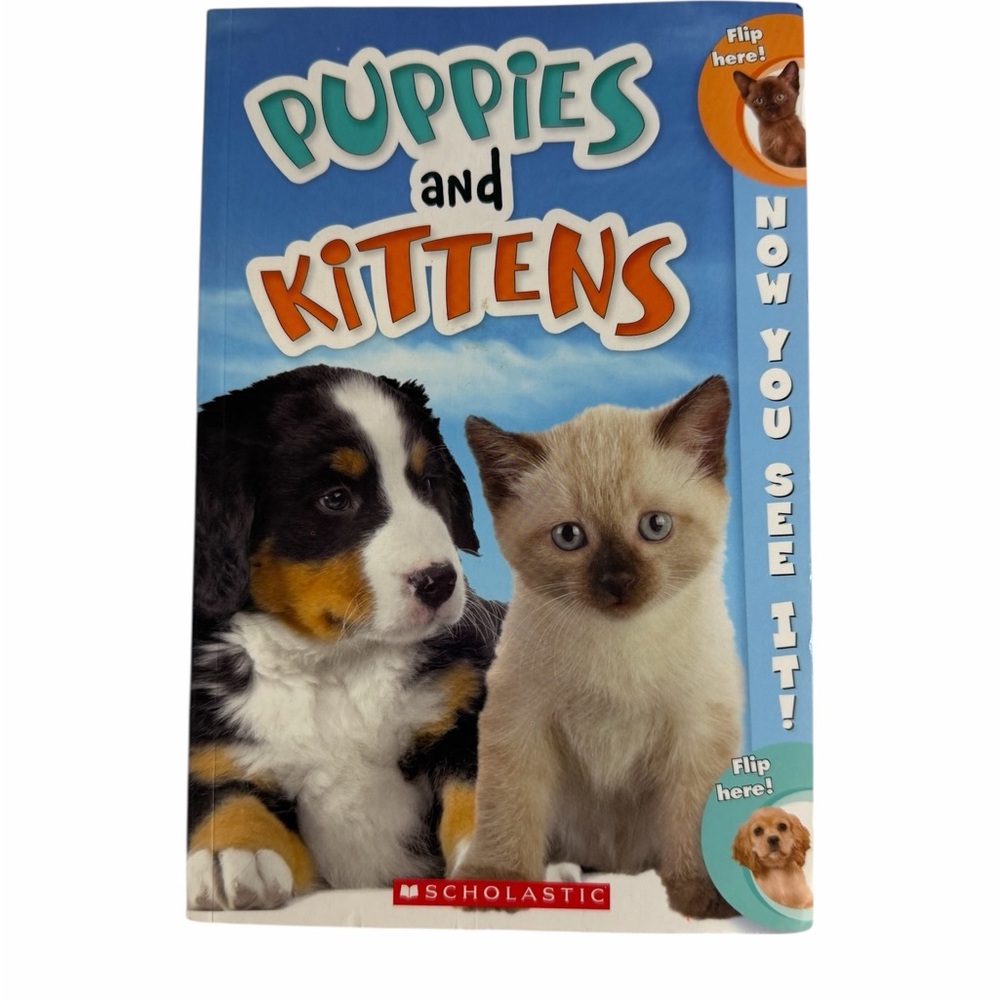 Scholastic Puppies and Kittens Paperback Book